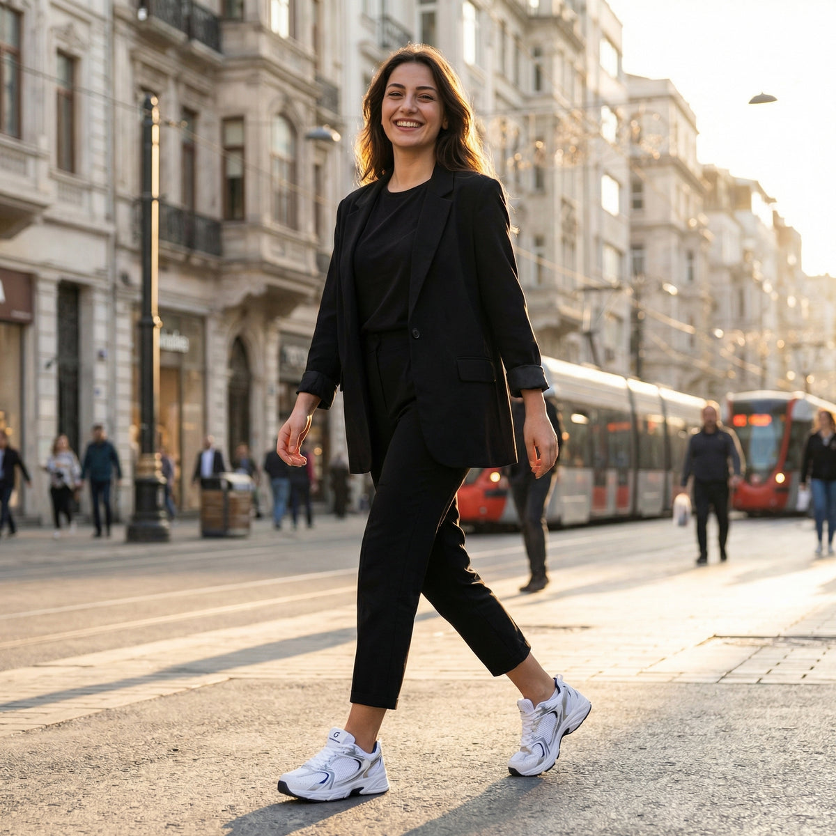 Ortopedik EVA taban desteğine sahip Infinite8 530 sneaker modeli